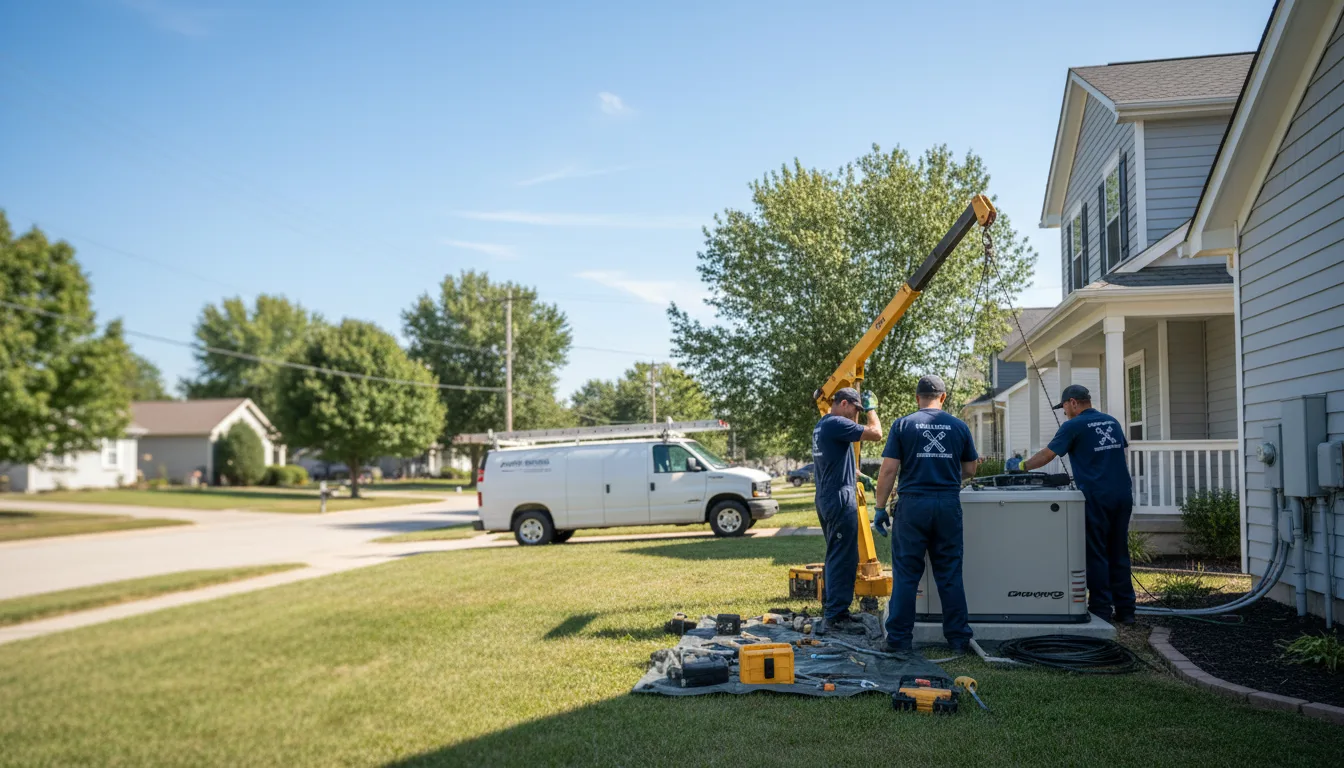 Generator Installation in Castleberry, AL near me